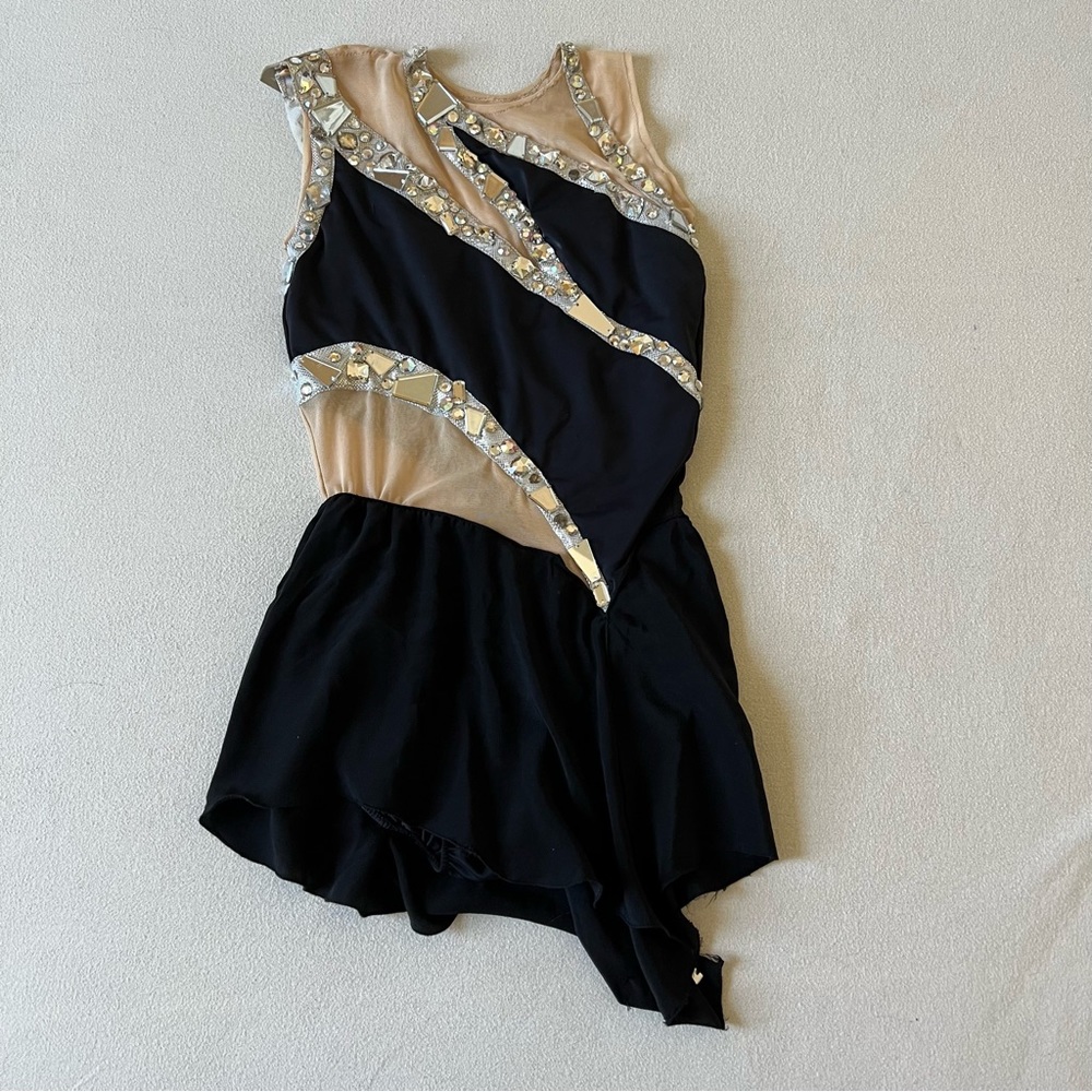 JLO/Lady Gaga Show Program Figure Skating Dress